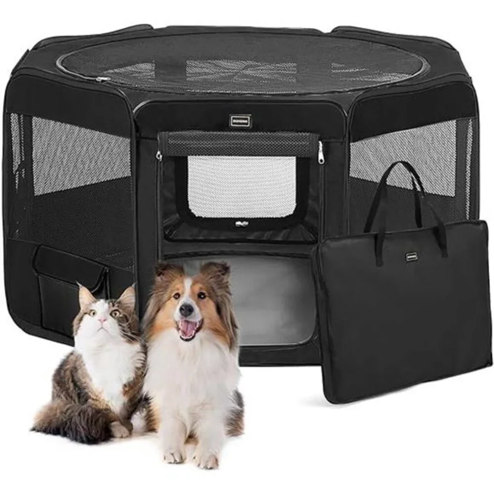 Dog Playpen Portable Pet Play Pens for Small Dog